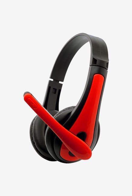 Zebronics Colt 3 Over The Ear Headsets Red Zebronics Colt 3 Over The Ear Headsets Red