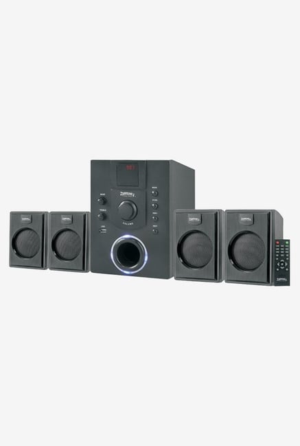 Zebronics SW400RUF 4.1 Multimedia Speaker System (Black) Zebronics SW400RUF 4.1 Multimedia Speaker System (Black)