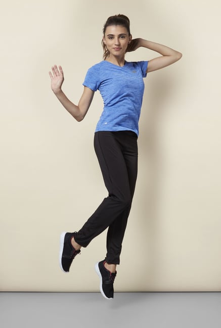 Lotto Black Solid Trackpant Lotto Black Solid Trackpant