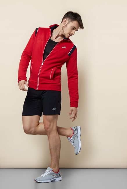 Lotto Black Solid Shorts Lotto Black Solid Shorts