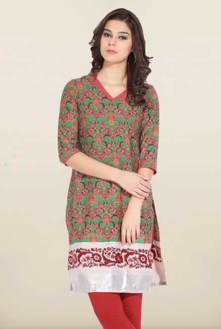 W Green Printed Kurta W Green Printed Kurta