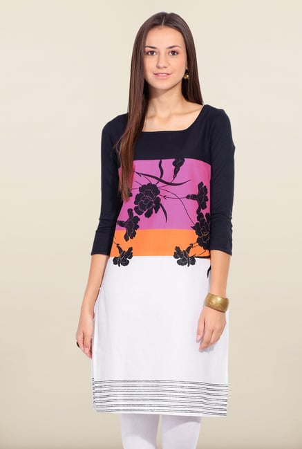 W Multicolor Printed Kurta W Multicolor Printed Kurta