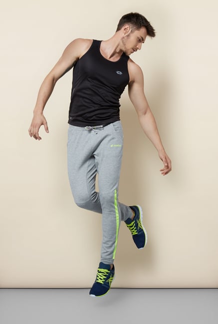 Lotto Black Sleeveless Sports Vest Lotto Black Sleeveless Sports Vest