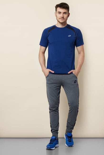 Lotto Grey Solid Trackpant Lotto Grey Solid Trackpant