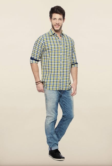 Allen Solly Multicolor Checks Casual Shirt Allen Solly Multicolor Checks Casual Shirt