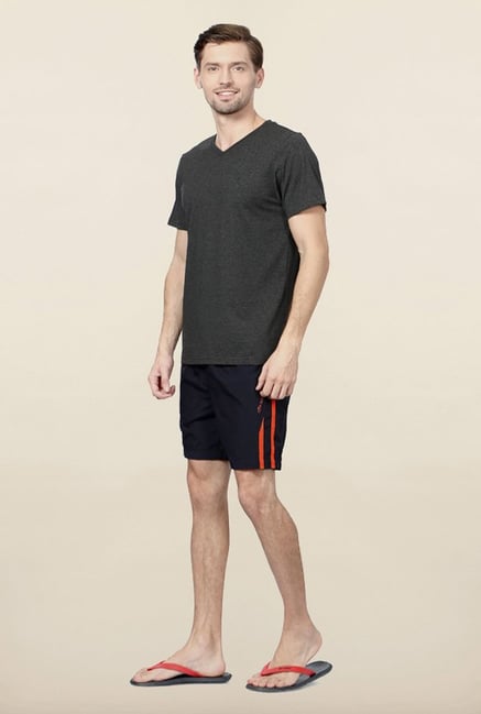Allen Solly Grey Solid Sports Tshirt Allen Solly Grey Solid Sports Tshirt