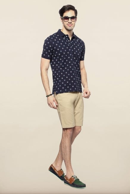 Allen Solly Navy Wimbledon Polo T shirt Allen Solly Navy Wimbledon Polo T shirt