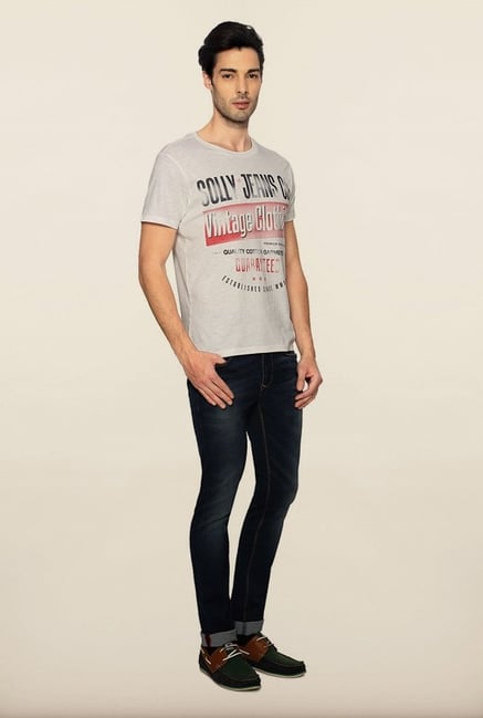 Allen Solly White Graphic T shirt Allen Solly White Graphic T shirt