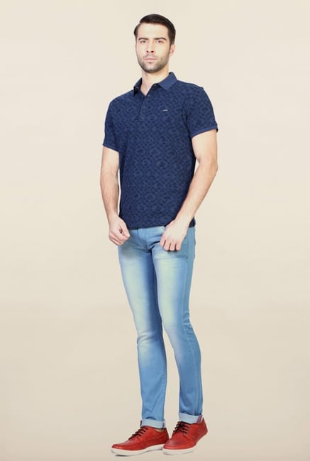 Van Heusen Blue Polo T Shirt Van Heusen Blue Polo T Shirt