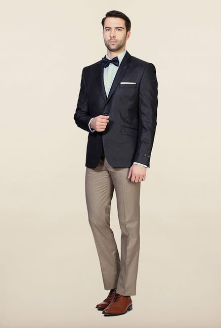 Van Heusen Black Slim Fit Blazer Van Heusen Black Slim Fit Blazer