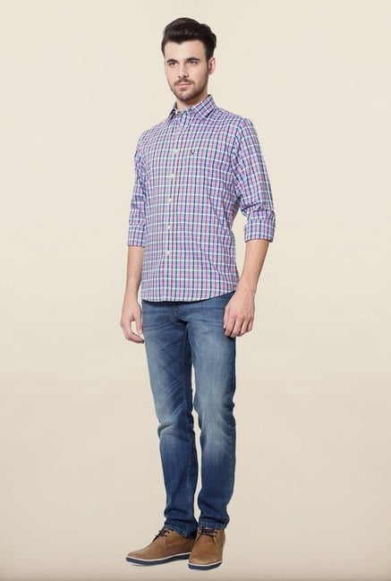 Allen Solly Multicolor Checks Casual Shirt Allen Solly Multicolor Checks Casual Shirt
