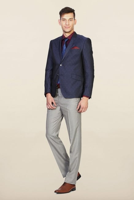 Van Heusen Blue Slim Fit Blazer Van Heusen Blue Slim Fit Blazer