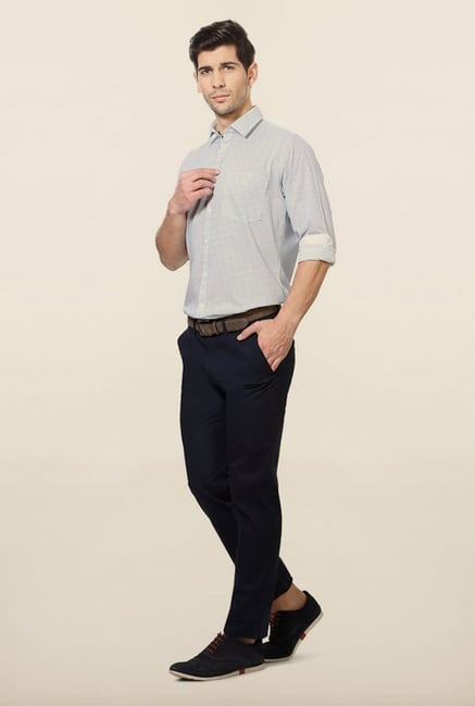 Van Heusen White Printed Shirt Van Heusen White Printed Shirt