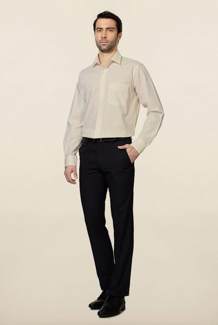 Van Heusen Cream Striped Shirt Van Heusen Cream Striped Shirt