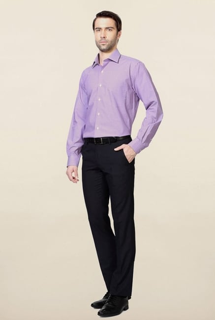 Van Heusen Lilac Checks Shirt Van Heusen Lilac Checks Shirt