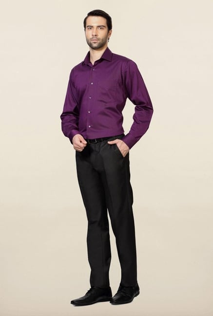 Van Heusen Purple Striped Shirt Van Heusen Purple Striped Shirt
