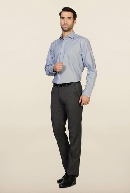 Van Heusen Blue Printed Shirt Van Heusen Blue Printed Shirt