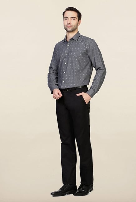 Van Heusen Black Printed Shirt Van Heusen Black Printed Shirt