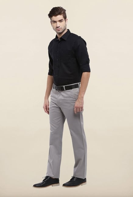 Allen Solly Black Solid Casual Shirt Allen Solly Black Solid Casual Shirt