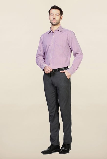 Van Heusen Pink Striped Cotton Shirt Van Heusen Pink Striped Cotton Shirt