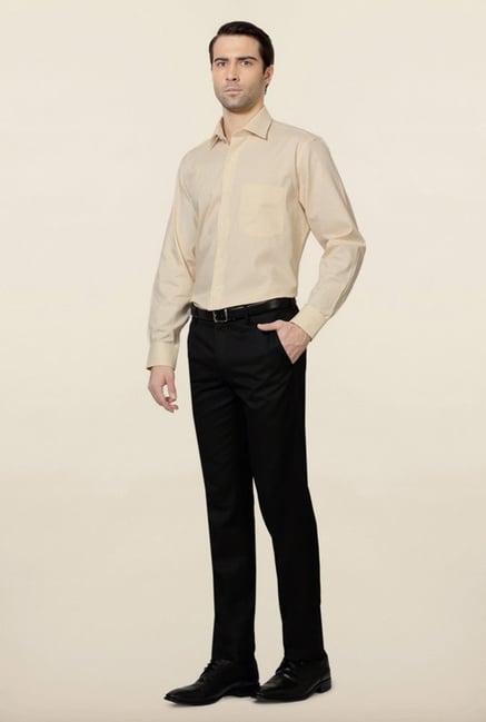 Van Heusen Beige Checks Shirt Van Heusen Beige Checks Shirt