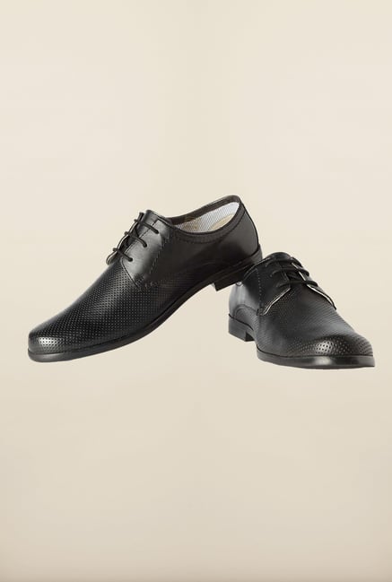 Allen Solly Black Derby Shoes Allen Solly Black Derby Shoes