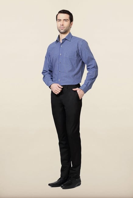 Van Heusen Black Casual Trousers Van Heusen Black Casual Trousers