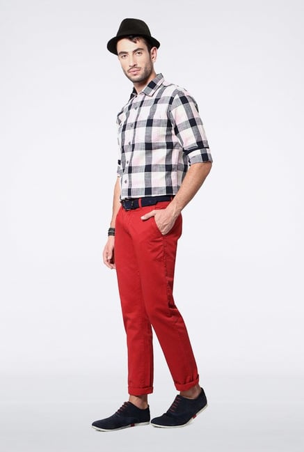 People White Checks Casual Shirt People White Checks Casual Shirt