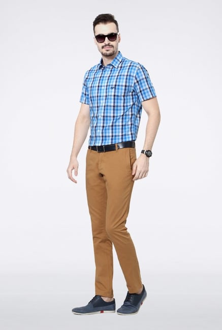 University Of Oxford Khaki Solid Chinos University Of Oxford Khaki Solid Chinos