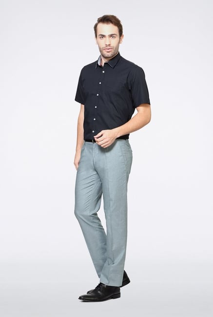 Van Heusen Black Checks Casual Shirt Van Heusen Black Checks Casual Shirt