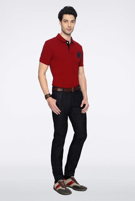 People Dark Grey Regular Fit Jeans People Dark Grey Regular Fit Jeans