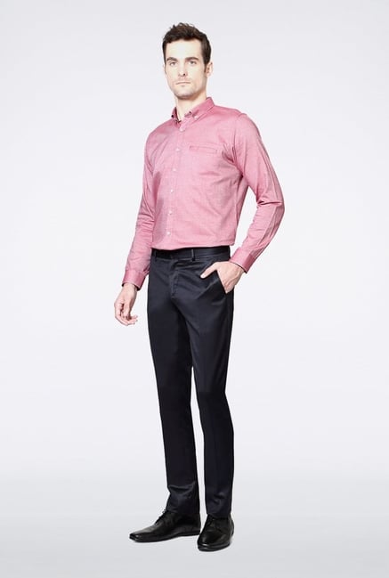 Van Heusen Navy Casual Trousers Van Heusen Navy Casual Trousers
