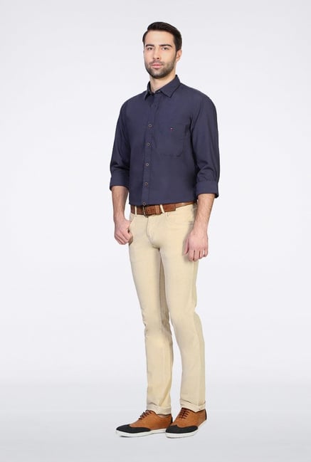 University Of Oxford Beige Casual Trousers University Of Oxford Beige Casual Trousers