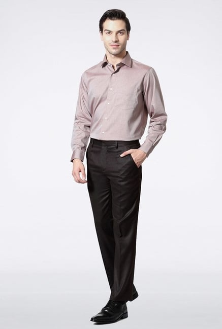 Van Heusen Black Casual Trousers Van Heusen Black Casual Trousers
