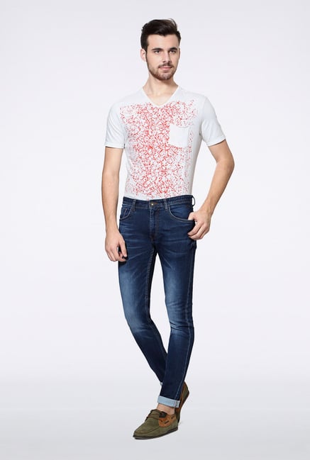 Van Heusen Blue Slim Fit Jeans Van Heusen Blue Slim Fit Jeans