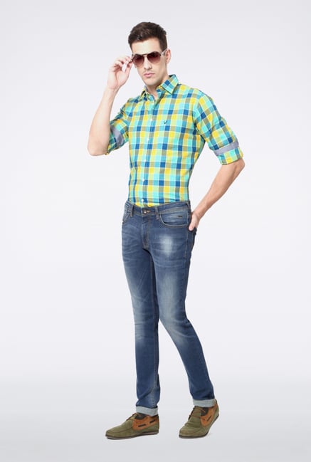 Van Heusen Blue Slim Fit Jeans Van Heusen Blue Slim Fit Jeans