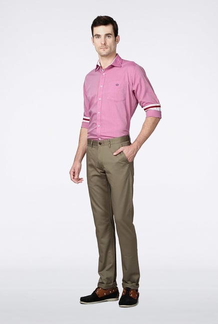 Van Heusen Grey Casual Trousers Van Heusen Grey Casual Trousers