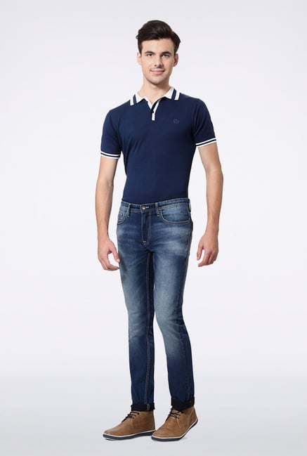 Van Heusen Blue Slim Fit Jeans Van Heusen Blue Slim Fit Jeans