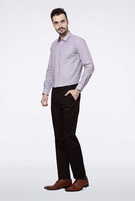 Van Heusen Brown Casual Trousers Van Heusen Brown Casual Trousers