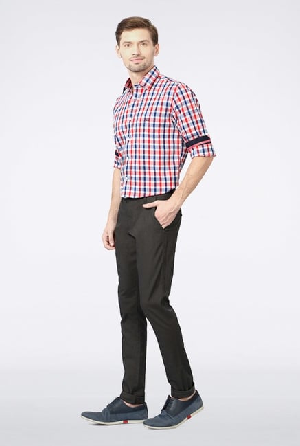 Van Heusen Grey Casual Trousers Van Heusen Grey Casual Trousers