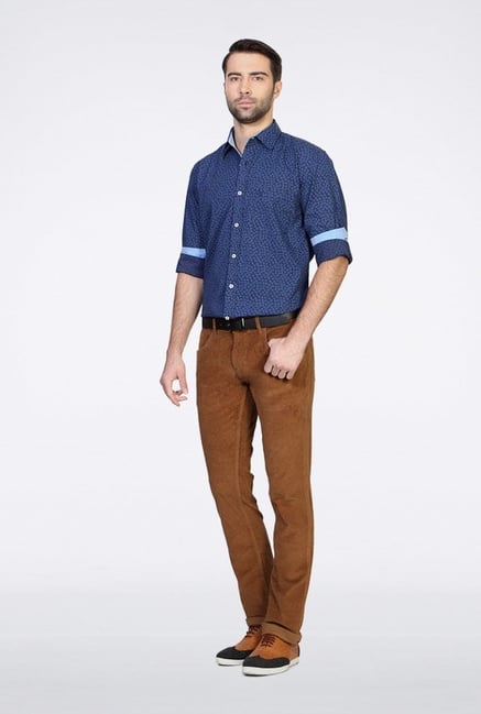University Of Oxford Brown Casual Trousers University Of Oxford Brown Casual Trousers