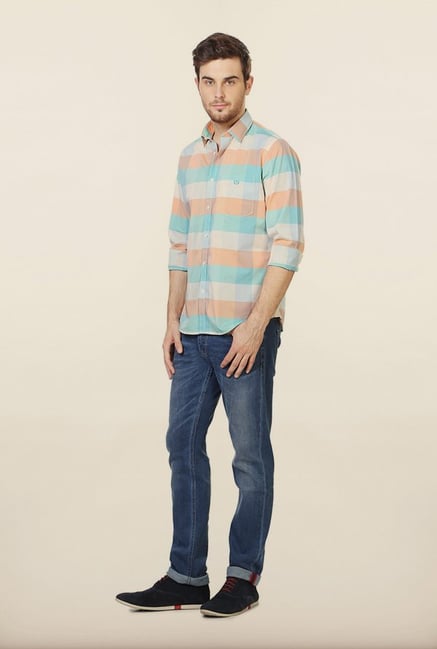 Van Heusen Multicolor Checks Casual Shirt Van Heusen Multicolor Checks Casual Shirt