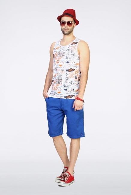 People White Printed Vest People White Printed Vest