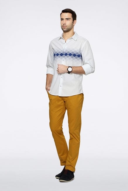 People White Printed Casual Shirt People White Printed Casual Shirt