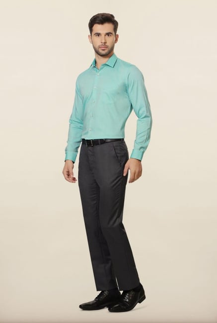 Van Heusen Turquoise Formal Shirt Van Heusen Turquoise Formal Shirt