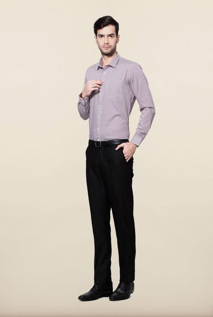 Van Heusen Pink Striped Formal Shirt Van Heusen Pink Striped Formal Shirt