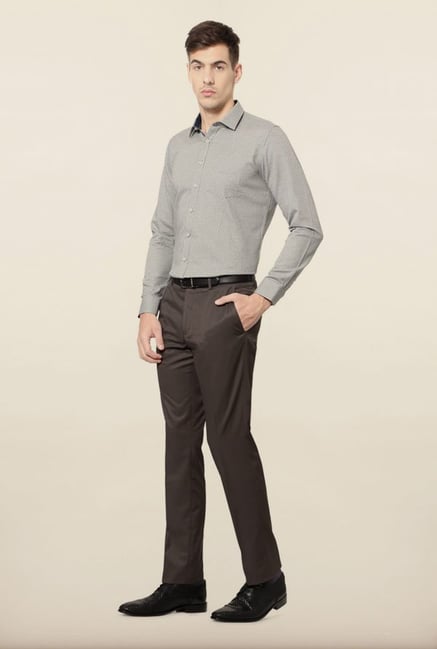 Van Heusen Grey Formal Shirt Van Heusen Grey Formal Shirt