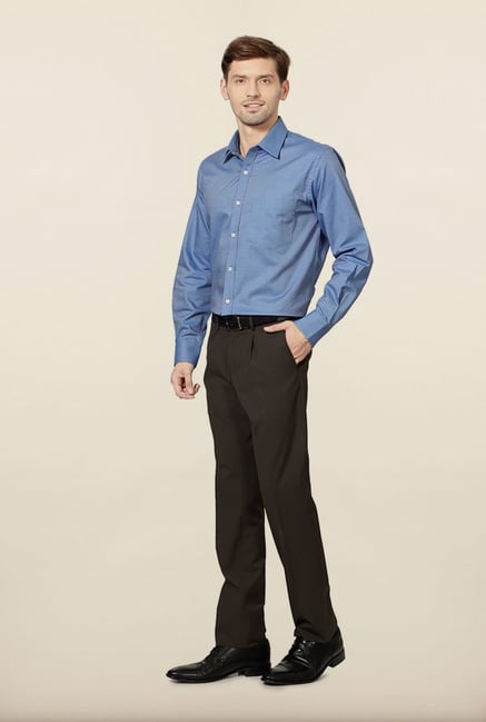 Allen Solly Blue Formal Shirt Allen Solly Blue Formal Shirt