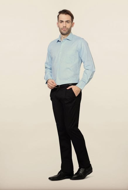 Van Heusen Blue Checks Formal Shirt Van Heusen Blue Checks Formal Shirt