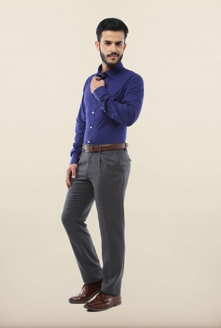 Allen Solly Blue Formal Shirt Allen Solly Blue Formal Shirt